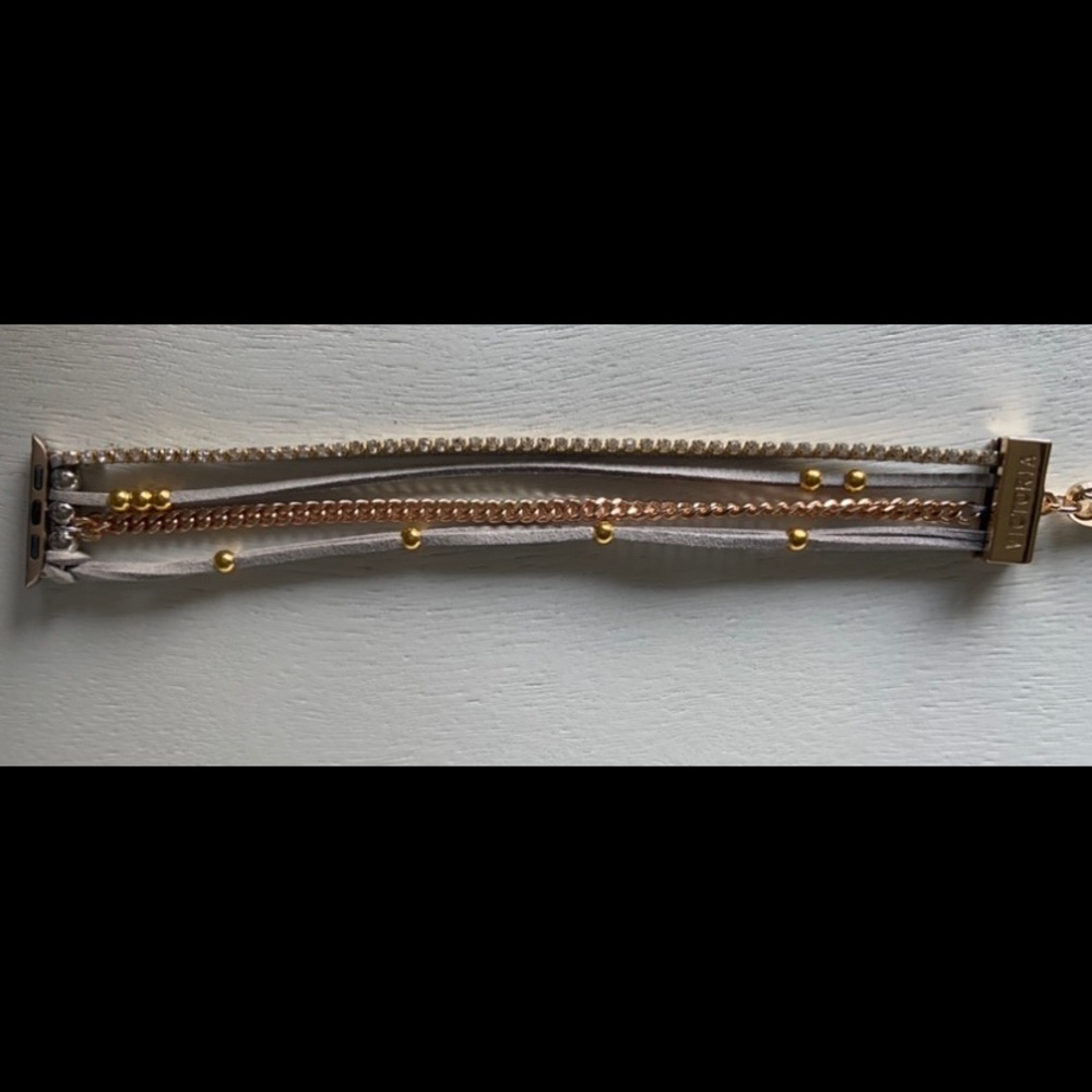 New Victoria Emerson Almost Ready Blog Fave Suede Apple Watch Band Bracelet